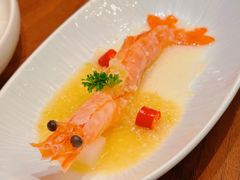 椴树雪蜜腌大虾-喜鼎海胆水饺(东港店)