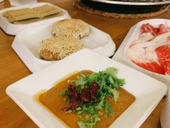 麻酱烧饼-丁卯•铜锅涮肉(工体店)