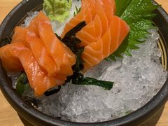 三文鱼刺身-Hatsune隐泉日式料理(SKP店)