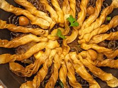 -金杏·粘卷子 烤鸭 农家菜