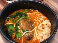 香草番茄汤.猪软骨面-和府捞面(东直门银座店)