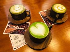 抹茶牛乳-查令84号咖啡馆(金大地1912东西街店)