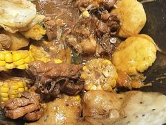 铁锅炖鸡＋排骨-东北铁锅宴(云龙华府店)