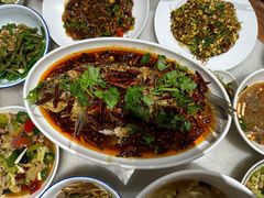 蒜爆鱼-七百岁羊肉馆(环球港店)