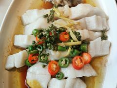 鲜花椒葱油鲈鱼-客语客家菜(华发商都店)