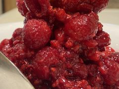 天然蜂蜜拌树莓-吉林省林业宾馆-餐厅