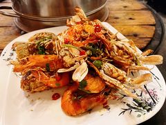 椒盐皮皮虾-九层海鲜塔(市南店)