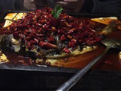 -探鱼·鲜青椒爽麻烤鱼(中天广场店)