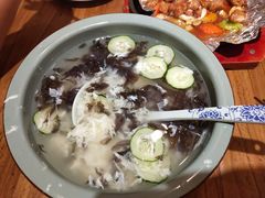 -东来菜馆•手抓海鲜家常菜•海鲜锅贴(鸽子窝店)