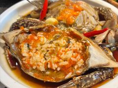 -草家酱蟹炭火烤肉店(珲春南路二店)