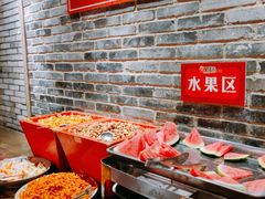 自助取餐区-矮板凳老火锅(宽窄巷子店)
