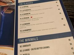 菜单-La Creperie法餐厅(桃江路店)