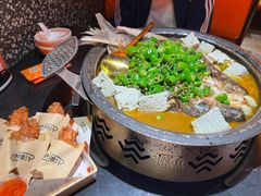-探鱼·鲜青椒爽麻烤鱼(华发商都店)