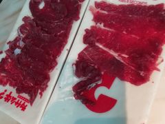 现切吊龙肉-为什么牛潮汕牛肉火锅(中信广场店)