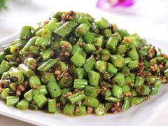 橄榄菜四季豆-唐伯虎新派湘菜馆(石夏时代广场店)