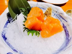 三文鱼刺身-有喜屋·烧鸟·居酒屋(三钢里店)