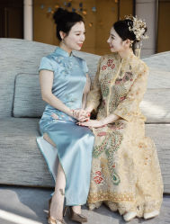 -禾米旗袍妈妈装礼服定制(嘉业国贸店)
