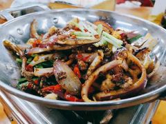 平锅鱿鱼脚-聚味瞿记·龙虾堂(树木岭店)