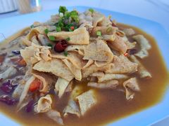 小炒豆浆皮-黄牛肉馆·皖南土菜