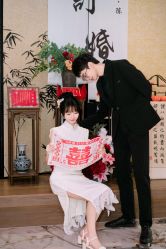 -桃子造型婚纱礼服(凤起广场店)