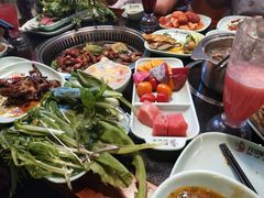 -九寸花汀海鲜烤肉自助(中东迪克店)
