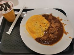咖喱鸡块蛋包饭-乡村基(世纪店)