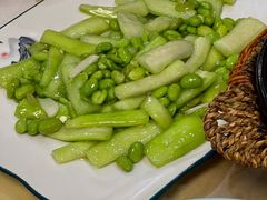 丝瓜毛豆-尚岛私房菜(西方巷店)