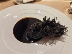 柚子黑醋汁酥皮海参-北京泰富酒店-柏景轩中餐厅