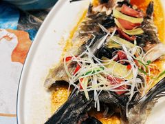 清蒸鲜活谭龙鱼-鲜味食族水产·海鲜餐厅