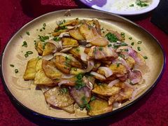 香煎蘑菇土豆片-喀秋莎俄罗斯西餐厅(广州分店)