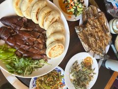 -北京龙庆四季香农家饭庄·灶台鱼·碳烤虹鳟鱼(龙庆峡店)