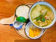 泰式绿咖喱-我的甜·泰国餐厅