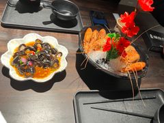 冰镇醉沼虾-乔街深夜食堂·台州菜·高压锅生蚝(杭州总店)