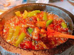 石锅杭椒牛蛙-桂满陇-西湖船宴(西单大悦城店)