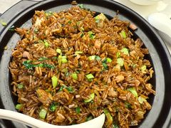 青菜腊肉烘饭-芙蓉凰花园酒楼