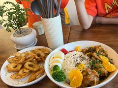 香橙照烧鸡腿饭-肥朵食堂(带梦胡同店)