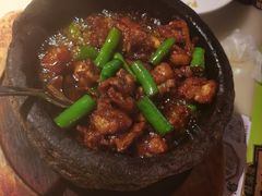 石锅杭椒牛蛙-桂满陇-十里风荷(合生汇店)