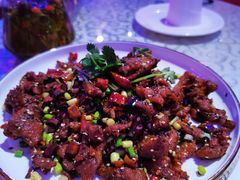 孜然牛肉-巴特餐饮6加1音乐餐吧·新疆菜