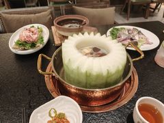 -得意咚瓜·顺德鱼生·冬瓜盅火锅