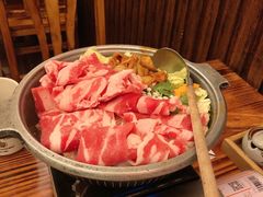 牛肉寿喜锅-坂吉屋·居酒屋深夜食堂(龙湖店)