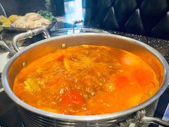 招牌番茄牛尾汤-一哥澳门豆捞·澳门风打边炉(高德置地店)