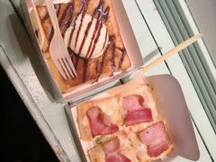 香草冰淇淋厚吐司-阿信厚吐司(曾厝垵店)
