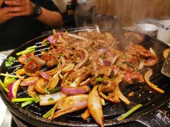 -燚店·铁板鱼蛙·烤肉·烤串(北新桥店)