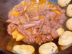 东北大鹅锅-鱼窝棚柴火铁锅炖(富山屯店)