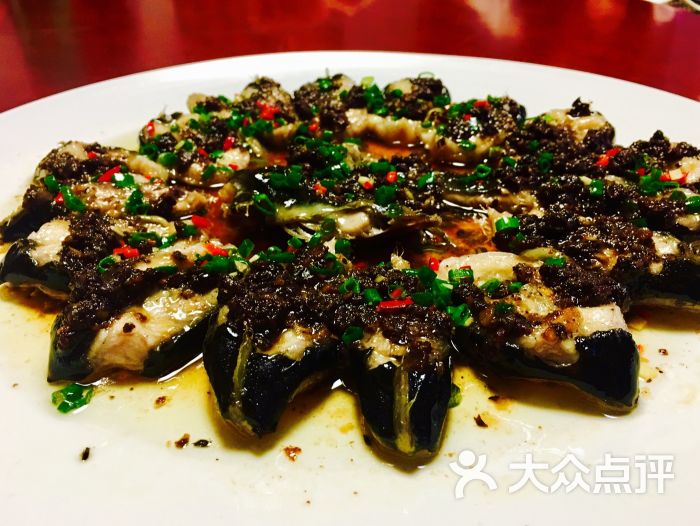 莲花豆豉蒸鳗鱼