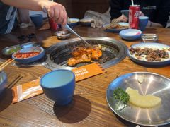 -明洞阿姨·韩式酱蟹烤肉·创意料理(三元桥店)