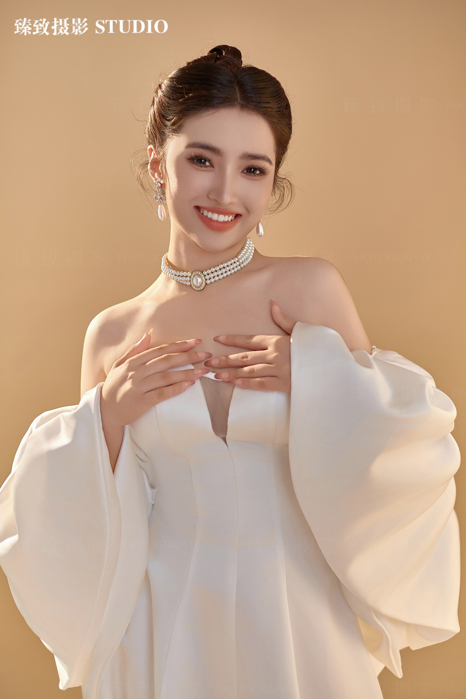 婚纱照最美单人图片