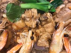 -蜀八婆鲍鱼鸡煲虾(宝安坪洲店)