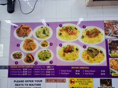 菜单-新加坡Zam Zam餐馆