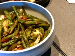 豆角丝炒肉拌转百刀-日上三甘(三里屯店)